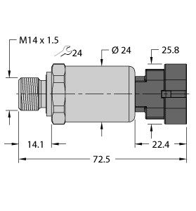 压力变送器 PT600R-2119-I2-AMPS1.5图片