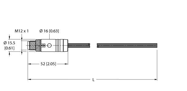 M12电源线 RSP56PLB-20/TXG图片