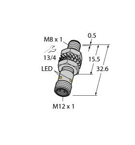 电感式传感器 BI3-M08KK-AP6X-H1341图片