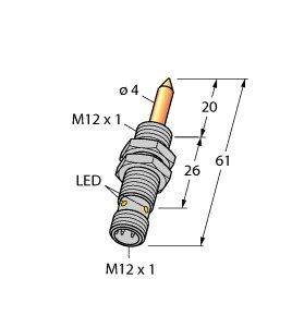 磁场传感器 NIMFE-EM12/4.0L61-UP6X-H1141/S1182图片