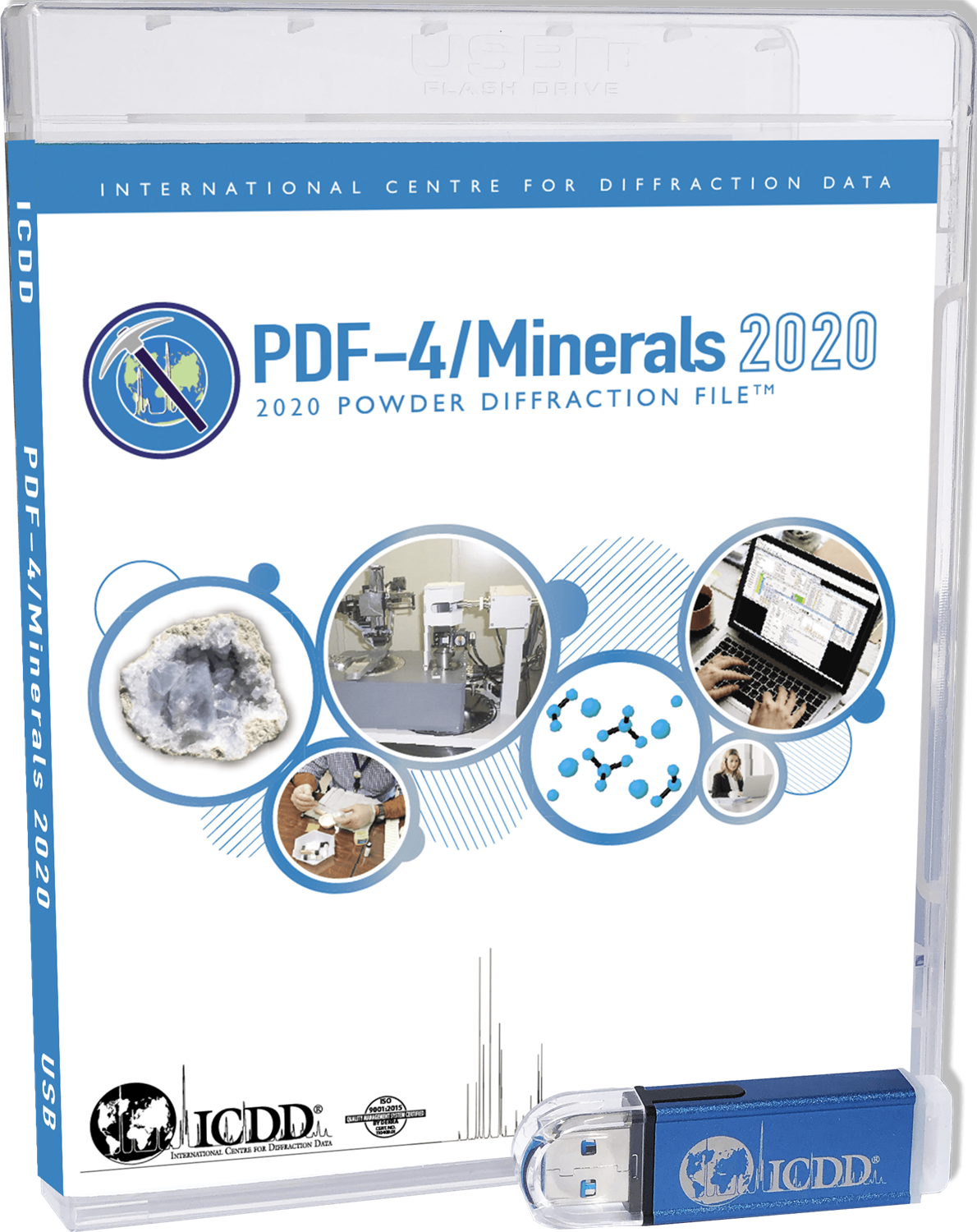 PDF-4 2020 矿物衍射数据库 PDF-4/Minerals 2020图片