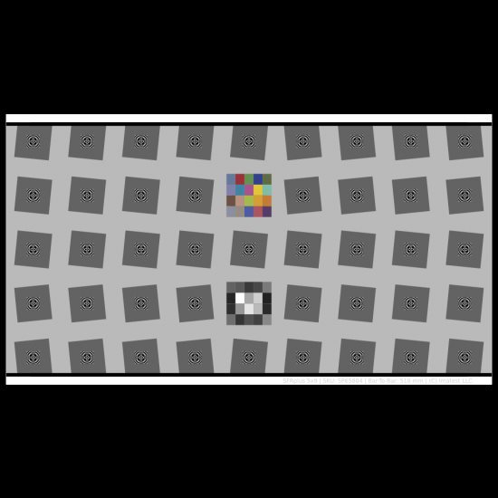 SFRplus MTF测试卡图片