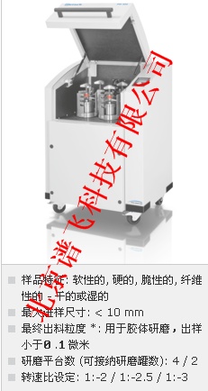 retsch行星式球磨仪 PM 400图片