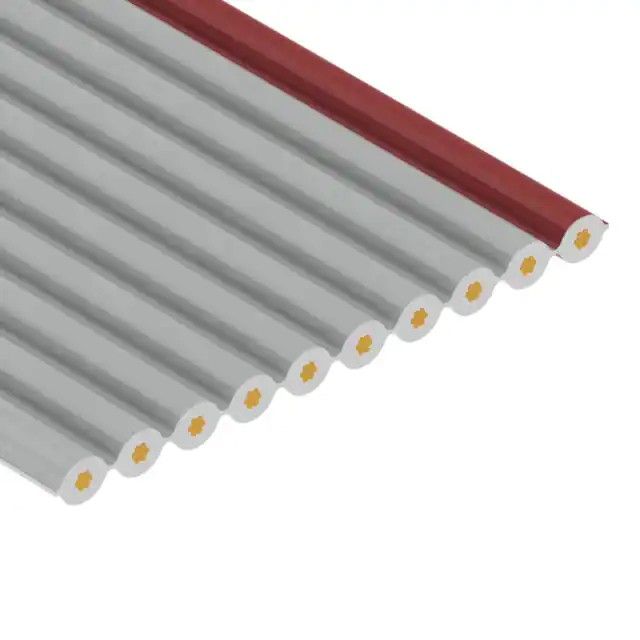 扁平带状电缆灰色 10 导线 0.050