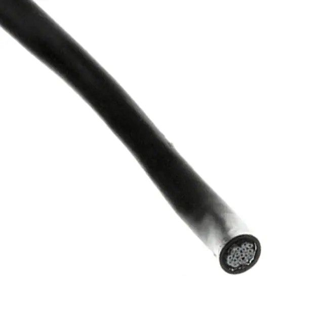 扁平带状电缆黑色 16 导线 0.050