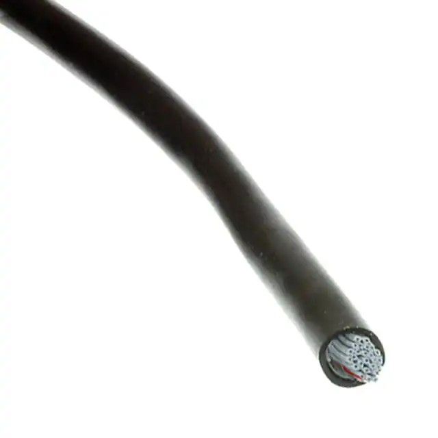 扁平带状电缆黑色 25 导线 0.050