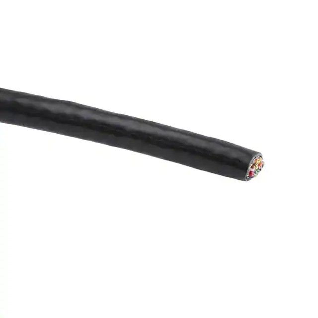 14(7 对双绞线)芯多线对线缆黑色 28AWG 箔，编织线 300.0'(91.4m) 3600A/14图片