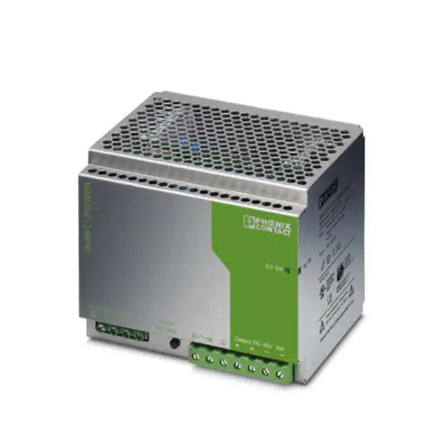 封闭式 AC DC 转换器 1 输出 48V 10A 400 ~ 500 VAC(3 相)输入 2938219图片