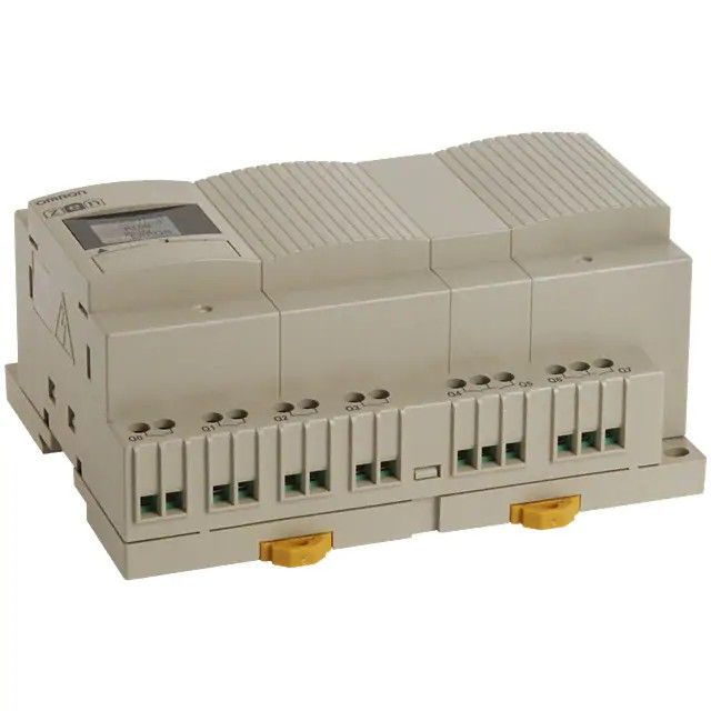 控制器 - 可编程逻辑(PLC)底座安装，DIN 轨道 100 ~ 240VAC ZEN-20C2AR-A-V2图片
