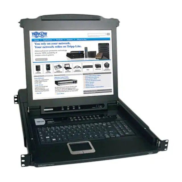 SWITCH KVM 16PORT 1U W/LCD PS/2 B020-016-17图片