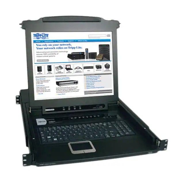 SWITCH KVM 8PORT 1U W/LCD PS/2 B020-008-17图片
