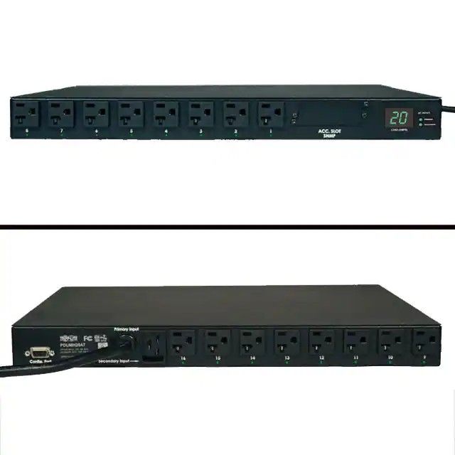 POWER STRIP 16OUT RACK AMMETER PDUMH20AT图片