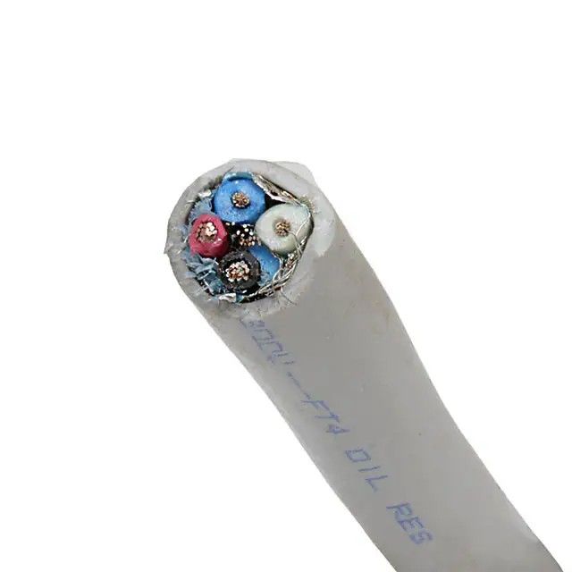 4(2 对双绞线)芯多线对线缆石板色 15 AWG，18 AWG 箔，编织线 100.0'(30.5m) 6451 SL005图片