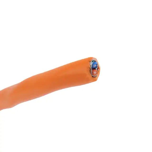 2(1 对双绞线)芯多芯线缆橙色 22 AWG 箔 1000.0'(304.8m) 6460 OR001图片