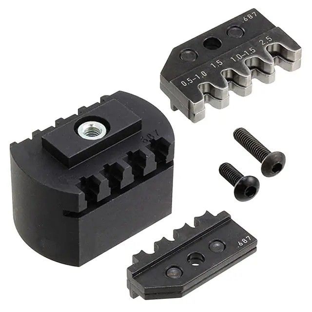 工具模具组套用于矩形触点，14-20 AWG 539687-2图片