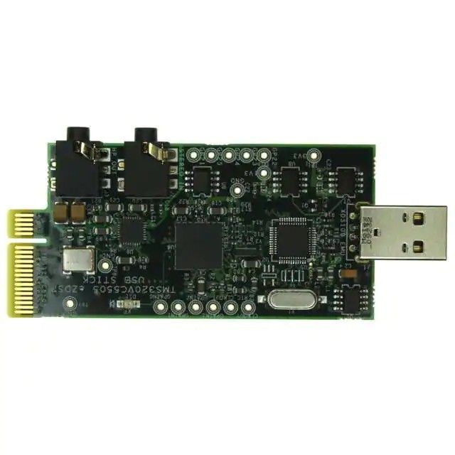 TMS320VC5504，TMS320VC5505 eZdsp™ series-DSP 评估板-嵌入式 TMDX5505EZDSP图片