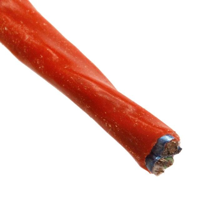 4(2 对)芯多线对线缆红色 22 AWG 箔 1000.0'(304.8m) C8112.41.03图片