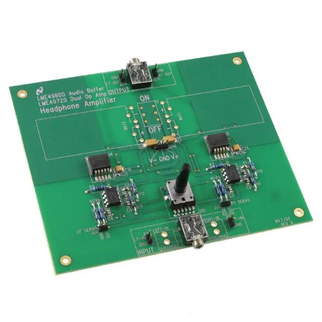 LME49600 series 耳机，2-通道(立体声) Output AB 类评估板-音频放大器 LME49600TSBD图片