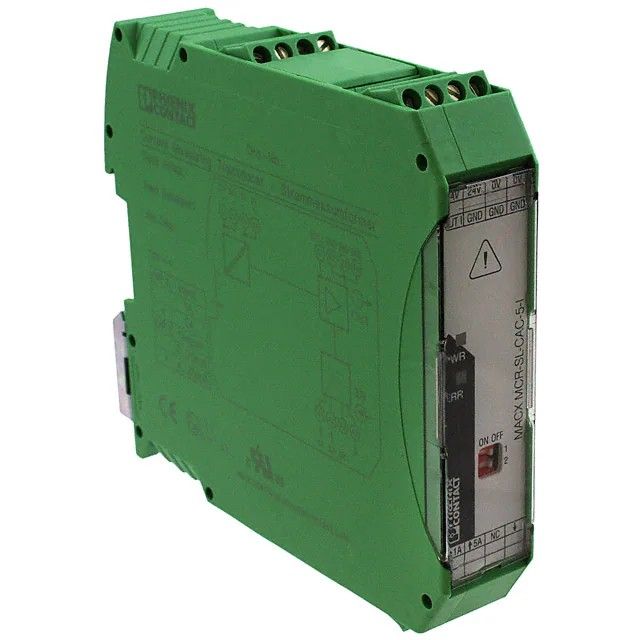 电流变送器 0 ~ 5A 输入 0 ~ 20mA 输出 24VDC DIN 轨道 2810612图片