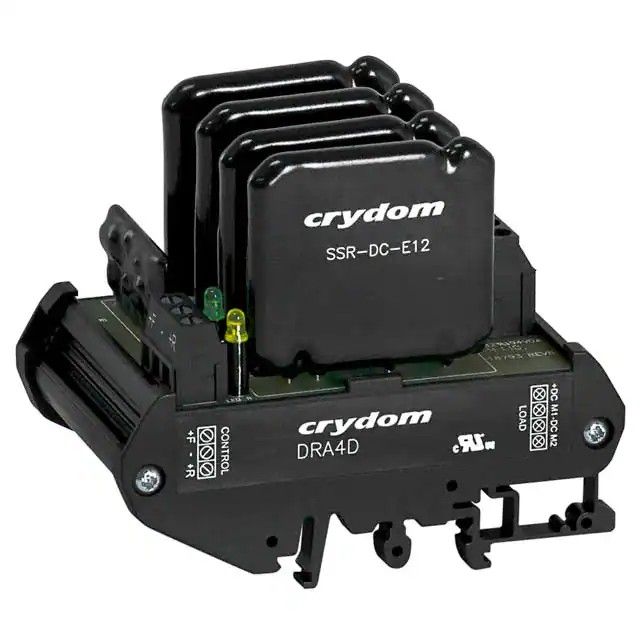 换向继电器 15 ~ 32 VDC 电源 6A 1 ~ 250V 负载 DRA4D250E6图片