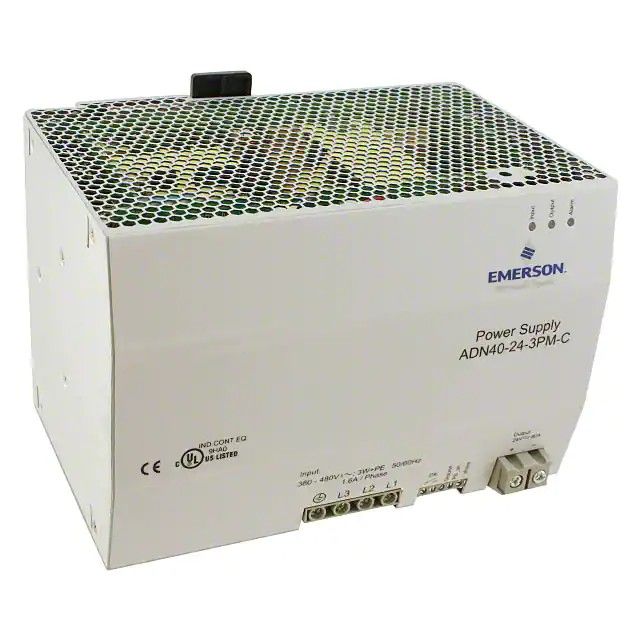 封闭式 AC DC 转换器输出 24V-40A 320 ~ 540 VAC(3 相)输入 ADN40-24-3PM-C图片