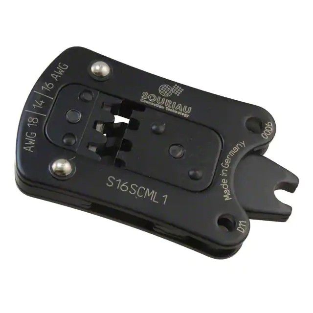 工具压接接头用于圆形触点，14-18 AWG S16SCML1图片