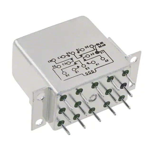 通用继电器 4PDT(4 Form C)底座安装 1-1617050-2图片
