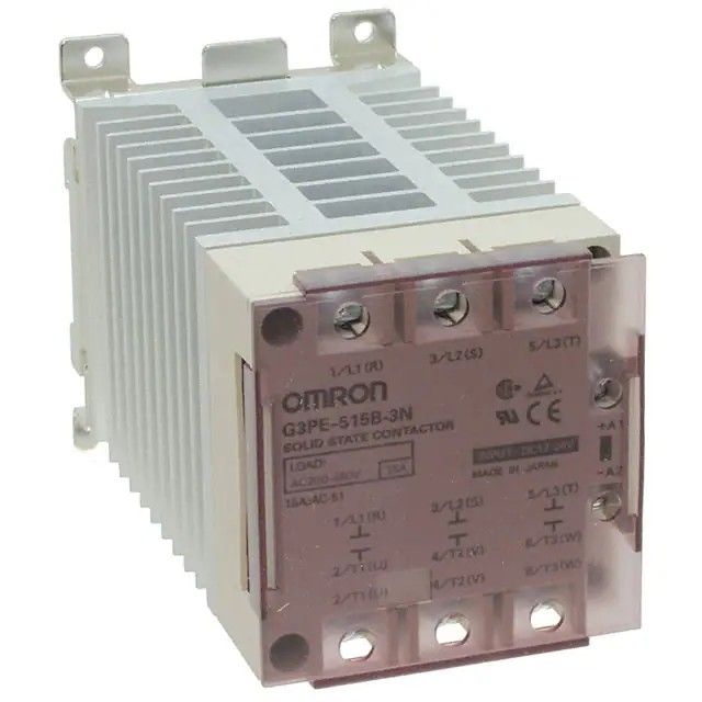 RELAY SSR 25A 3PH DIN MNT 3PL G3PE-225B-3N DC12-24图片