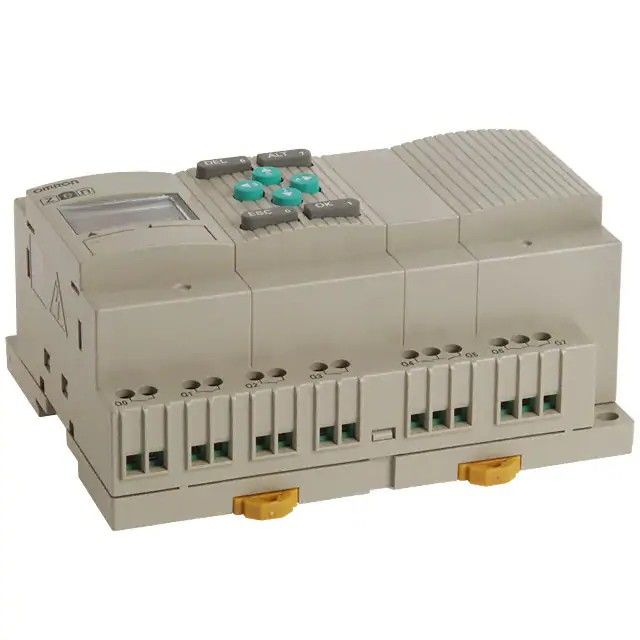 控制器 - 可编程逻辑(PLC)底座安装，DIN 轨道 12 ~ 24VDC ZEN-20C1DT-D-V2图片