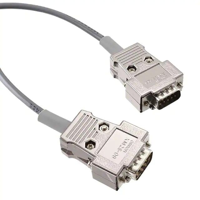 通信，RS-232C 电缆组件 Omron C  9.84'(3.00m) C200H-CN320-EU图片