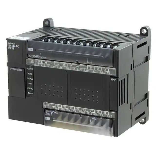 控制器 - 可编程逻辑(PLC)底座安装，DIN 轨道 100 ~ 240VAC CP1E-E30DR-A图片
