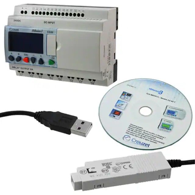 控制器 - 可编程逻辑(PLC)底座安装，DIN 轨道 24VDC 88974082图片