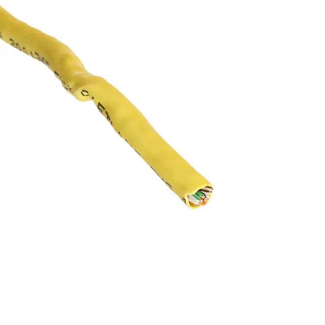 8(4 对双绞线)芯多线对，Cat6 线缆黄色 23 AWG-1000.0'(304.8m) 7133802图片