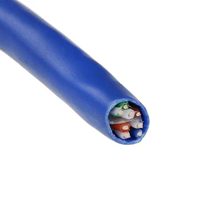 8(4 对双绞线)芯多线对，Cat6 线缆蓝色 23 AWG-2500'(762.0m) 7133860.2.5R图片