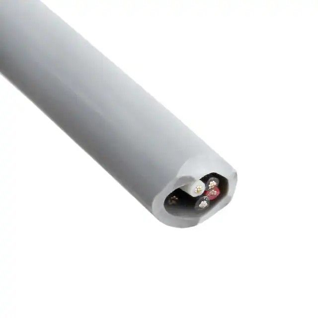 4(2 对双绞线)芯多线对线缆灰色 24 AWG 箔 1000.0'(304.8m) C0601A.41.10图片