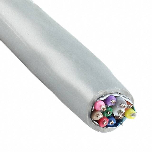12(6 对双绞线)芯多线对线缆灰色 24 AWG 箔 500.0'(152.4m) C0899A.18.10图片