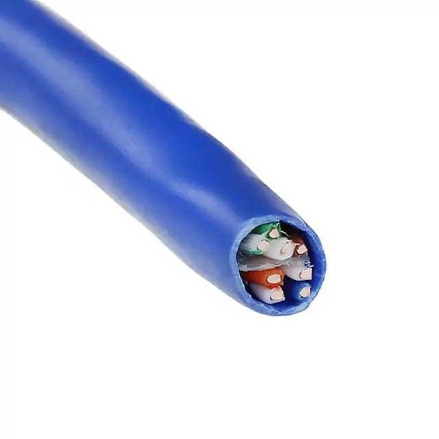 8(4 对双绞线)芯多线对，Cat6 线缆蓝色 23 AWG-2500'(762.0m) 7131960.2.5R图片
