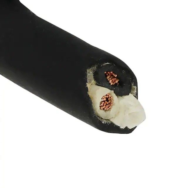 2 芯多芯线缆黑色 16 AWG-1000.0'(304.8m) 01312.41T.01图片