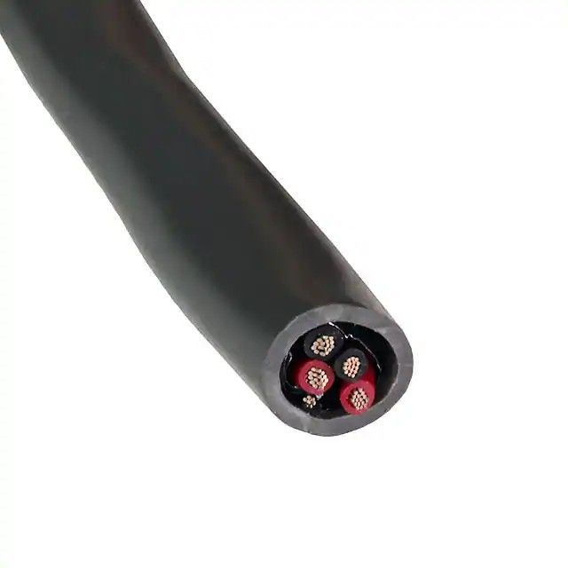 4(2 对双绞线)芯多线对线缆灰色 18AWG 箔 500.0'(152.4m) C0560A.38.10图片