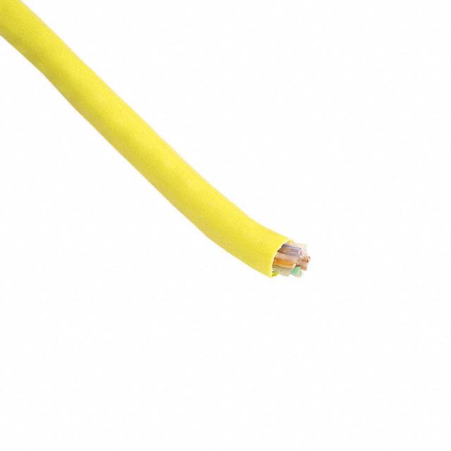 8(4 对双绞线)芯多线对，Cat6 线缆黄色 24 AWG-1000.0'(304.8m) 7131802图片