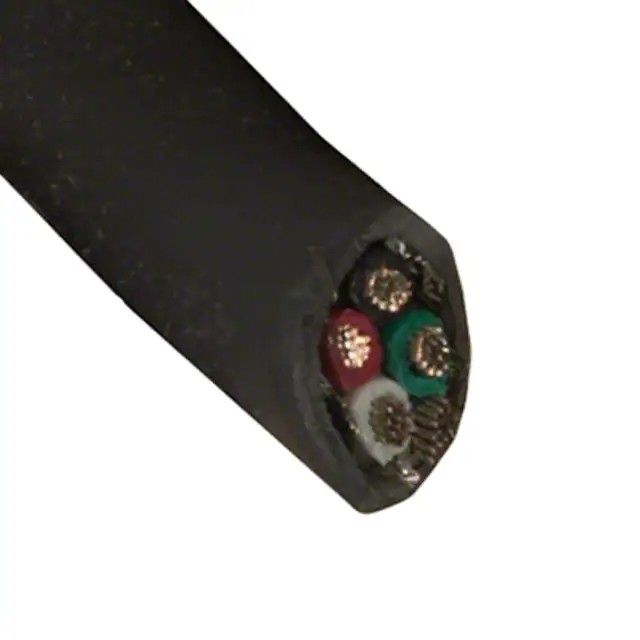 4 芯多芯线缆石板色 18AWG 箔，编织线 100.0'(30.5m) 5164C SL005图片