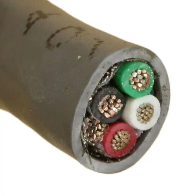 4 芯多芯线缆石板色 16 AWG 箔，编织线 500.0'(152.4m) 5174C SL002图片