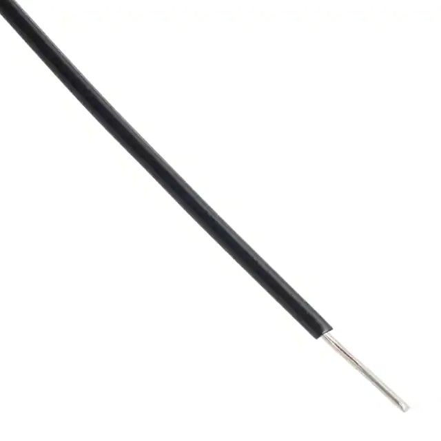 10 AWG 电子线电线实心黑色 600V 500.0'(152.4m) 541001 BK002图片