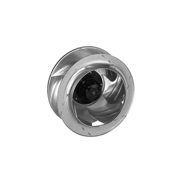 风扇电动叶轮 230VAC 圆形-360mm 直径滚珠 1612.0 CFM(45.14m³/min) 2 引线 R4E355-AF05-09图片
