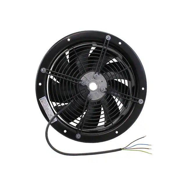 风扇管轴式 115VAC 圆形-320mm 直径滚珠 1100.0 CFM(30.80m³/min) 2 引线 W2E250-CM08-70图片