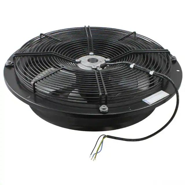 风扇管轴式 230VAC 圆形-528mm 直径滚珠 2910.0 CFM(81.48m³/min) 2 引线 W4E400-CP02-71图片