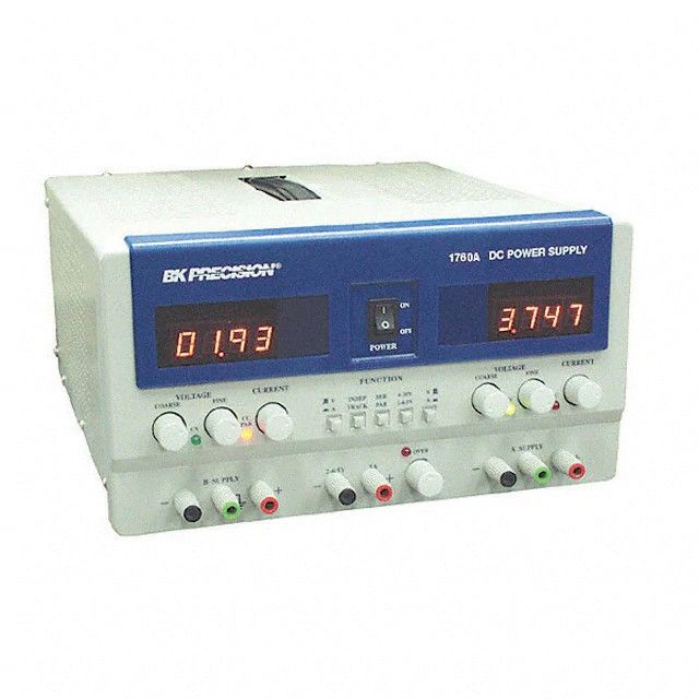 0 ~ 30VDC，0 ~ 30VDC，4 ~ 6.5VDC 输出工作台(AC 至 DC)电源 LED 0 ~ 2A，0 ~ 2A，5A 输出特性独立或跟踪模式 1760A图片