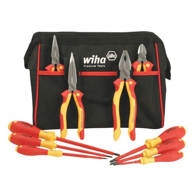 PLIERS/SCREWDRIVER/CUTTER 10PCS 工具包 32892图片