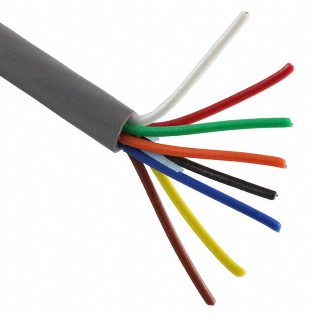8 芯 多芯 线缆 石板色 22 AWG 500.0'（152.4m） 1178C SL002图片