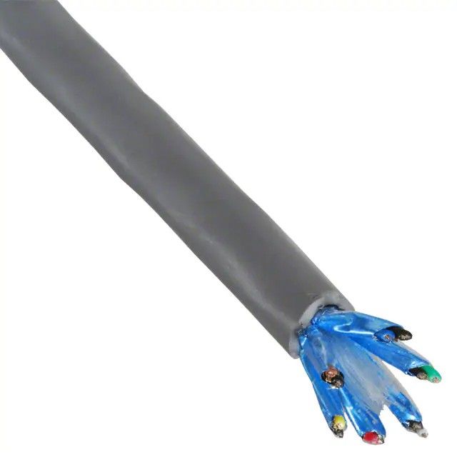 12（6 对双绞线） 芯 多线对 线缆 石板色 22 AWG 箔 1000.0'（304.8m） 6012C SL001图片